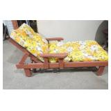 Vintage Wooden Lounge Chair