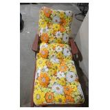 Vintage Wooden Lounge Chair