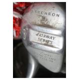 Golf Caddy with Bag and Clubs, comes with Golf Tees and Balls