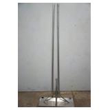 Aluminum Snow Rake with 2 Extension Poles