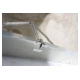 Aluminum Snow Rake with 4 Extension Poles