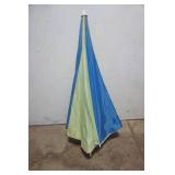 Patio/Beach Umbrella (blue & green)