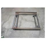 Metal Dolly with Caster Wheels. 34x28"