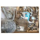 Muffler clamps, shingling nails