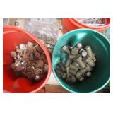 coffee containers with bolts, water hose fittings