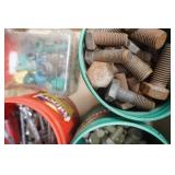 coffee containers with bolts, water hose fittings