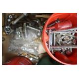 coffee containers with bolts, water hose fittings