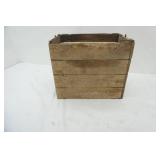 Vintage wire folded wood box