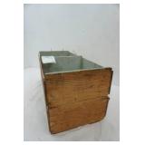 wooden crate