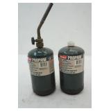 Propane torch , propane canisters
