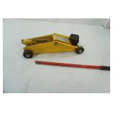 Floor jack (yellow)