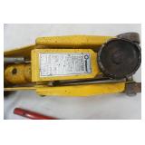 Floor jack (yellow)