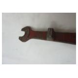 Cobblers Shoe with stand, chisels, wrench