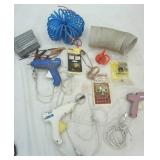Air Hose, Glue Guns, Metal Brackets (holders?) and more