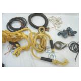 Tow Rope with Hooks, Hoses and More