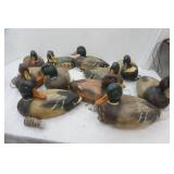 Vintage Styrofoam Duck Decoys (11ct) and Caring Bag