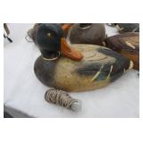 Vintage Styrofoam Duck Decoys (11ct) and Caring Bag