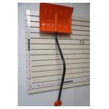 Snow Shovel With Angled Push Handle