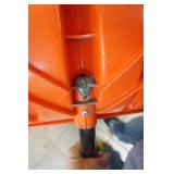 Snow Shovel With Angled Push Handle