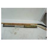 (2ct) Hockey Sticks & (1ct) Aluminum Bat