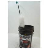 Plastic Sheeting, Vintage/Antique Fireplace Shovel and Scoop, Long Wood Clamp, Cable Cuff, Watering Attachment, Squeegee (5 gallon bucket included)