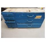 Wooden Small Parts Organizer with Hardware