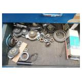 Wooden Small Parts Organizer with Hardware