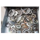 Washers and 2-Drawer Metal Cabinet