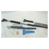 Snow Scrapers and Brushes, Squeegee (5 gallon bucket included)