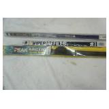 24" Wiper Blade, 16" refill and Twin Rails Refill Blade 22" long