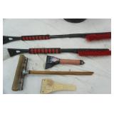 Snow Scrapers and Brushes (5 Gallon Bucket included)