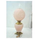 Electrified Antique Victorian "Gone With The Wind" Style Lamp