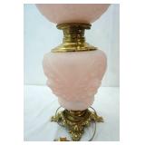Electrified Antique Victorian "Gone With The Wind" Style Lamp
