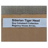 Siberian Tiger Head (Framed)