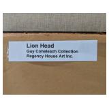Lion Head (Framed)