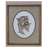 Cheetah Head (Framed)