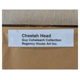 Cheetah Head (Framed)
