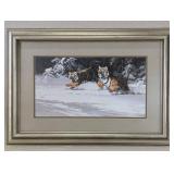 Manchurian Chase (Framed)