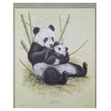 Panda & Cub (Print only)
