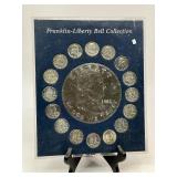 16pc Franklin Collection in Display Frame