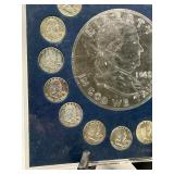 16pc Franklin Collection in Display Frame