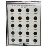 20pc Indian Head Cent Collection