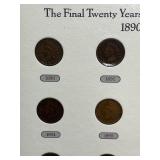 20pc Indian Head Cent Collection