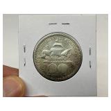 1893 Columbian Exposition Silver Commemorative Half Dollar