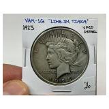 1923 Silver Peace Dollar