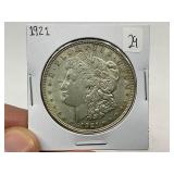1921 Silver Morgan Dollar