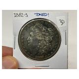 1882-S Silver Morgan Dollar