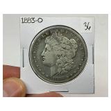 1883-O Silver Morgan Dollar