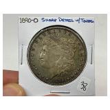 1890-O Silver Morgan Dollar