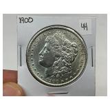 1900 Silver Morgan Dollar